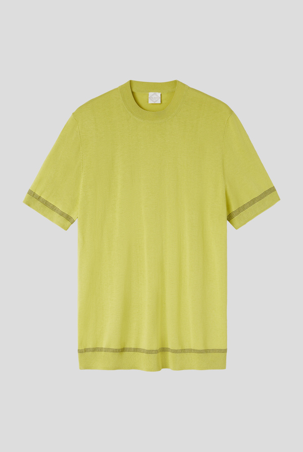 T-shirt in maglia di seta e cotone - Pal Zileri shop online