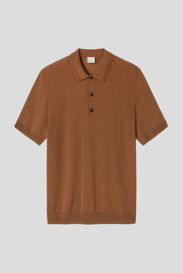 Knitted polo with buttons - Pal Zileri shop online