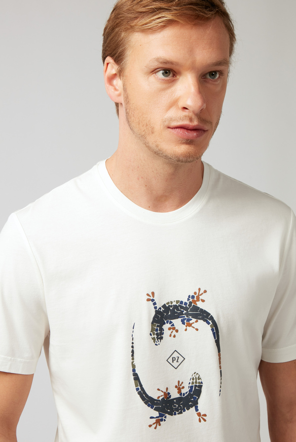 T-shirt stampa geco - Pal Zileri shop online
