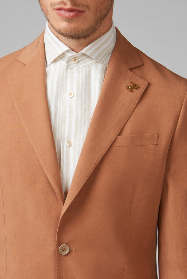 2 piece Baron suit in lyocell and linen - Pal Zileri shop online