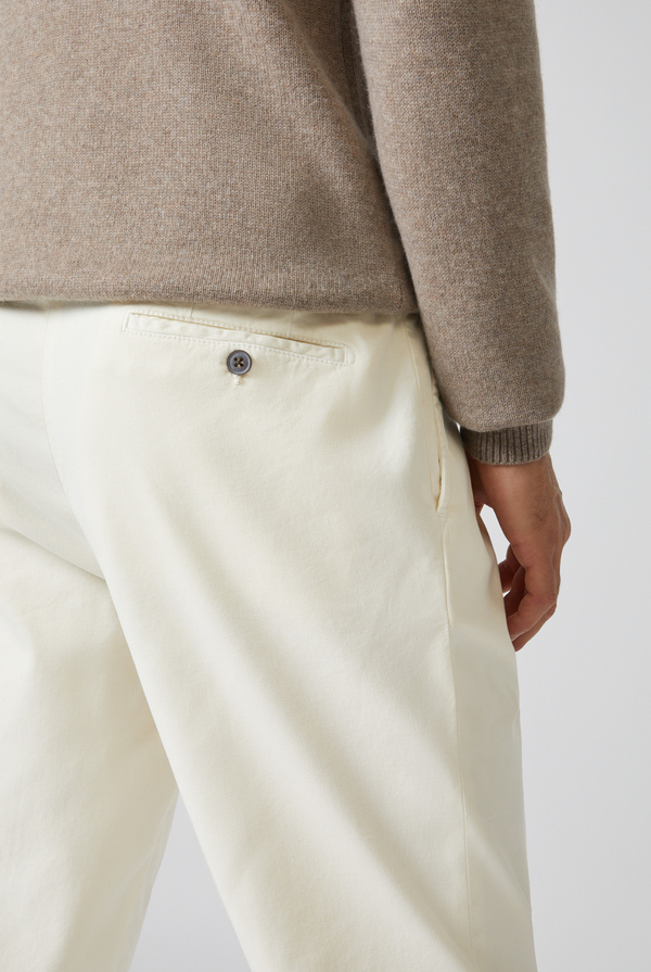 Double-pleated chino trousers slim fit - Pal Zileri shop online