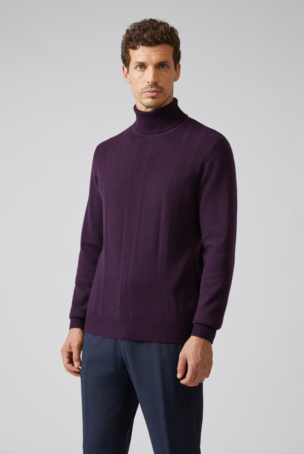 Turtleneck in wool and cashmere - Pal Zileri shop online