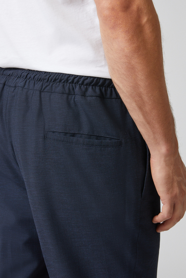Pantaloni slim con coulisse in vita - Pal Zileri shop online