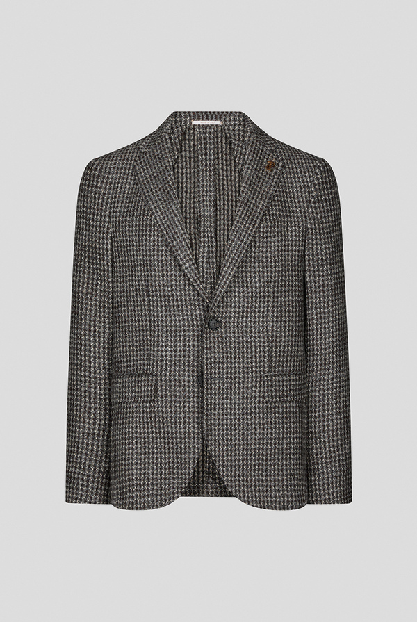 Brera jacket in wool and alpaca knitted effect - Pal Zileri shop online