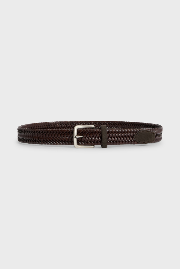 Braided belt in leather - Pal Zileri shop online