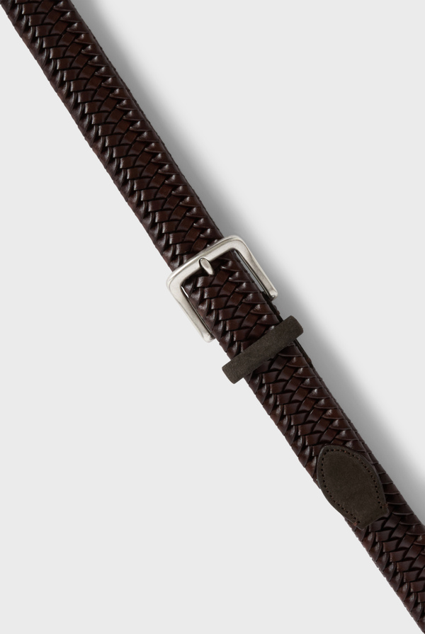 Braided belt in leather - Pal Zileri shop online