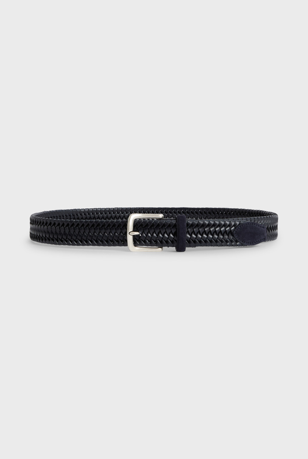 Braided belt in leather - Pal Zileri shop online
