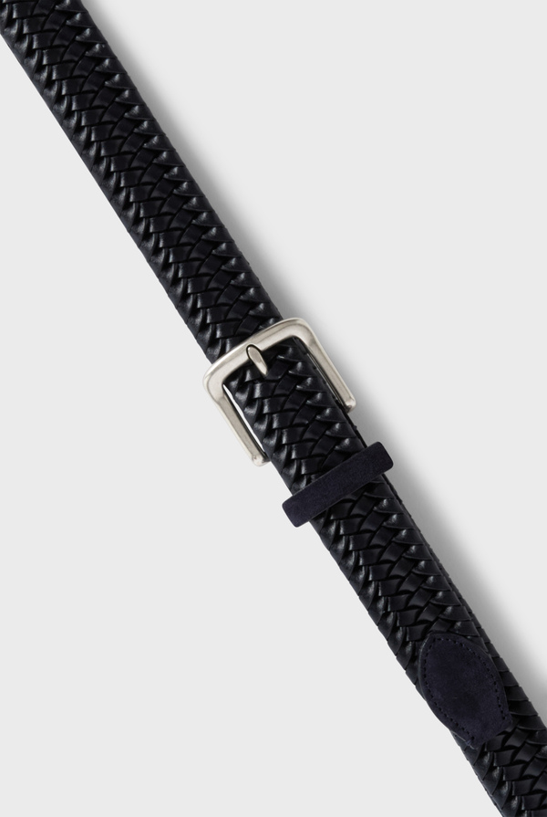 Braided belt in leather - Pal Zileri shop online