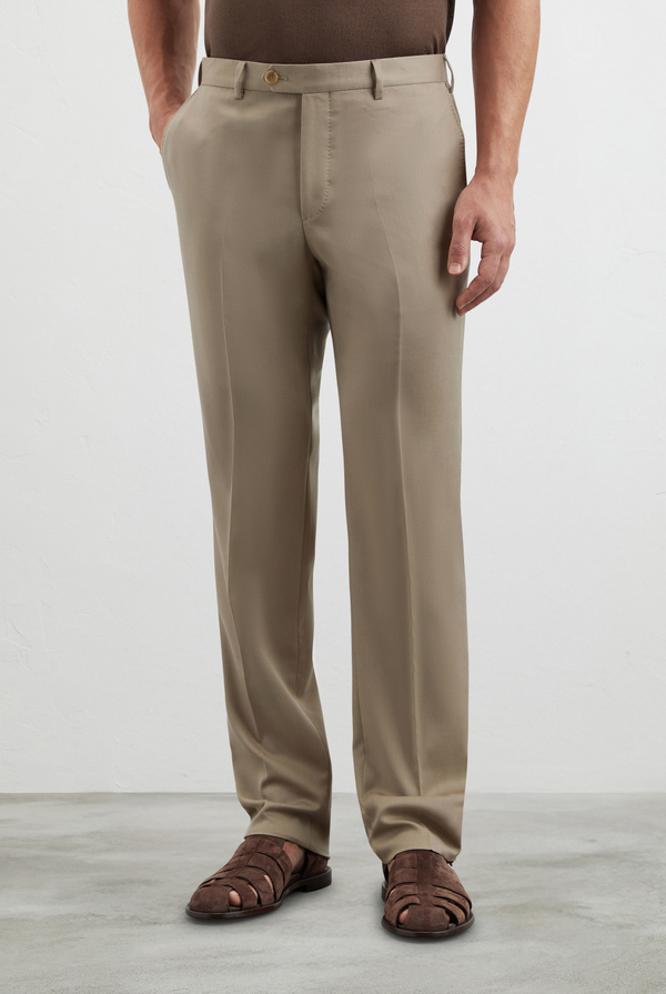 Pantaloni in lana e tessuto tecnico - Pal Zileri shop online