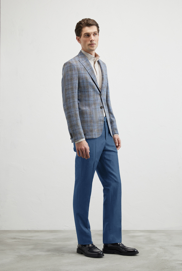 Trousers in wool and linen - Pal Zileri shop online