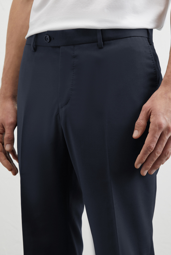 Trousers in wool melange stretch - Pal Zileri shop online