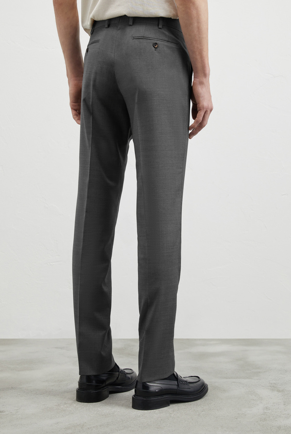 Trousers in wool melange stretch - Pal Zileri shop online