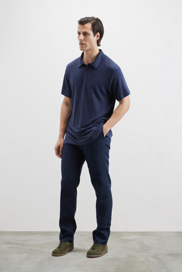 Trousers in pure linen - Pal Zileri shop online