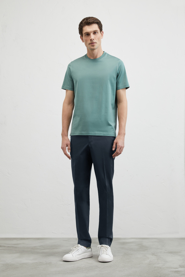 Trousers in stretch cotton - Pal Zileri shop online