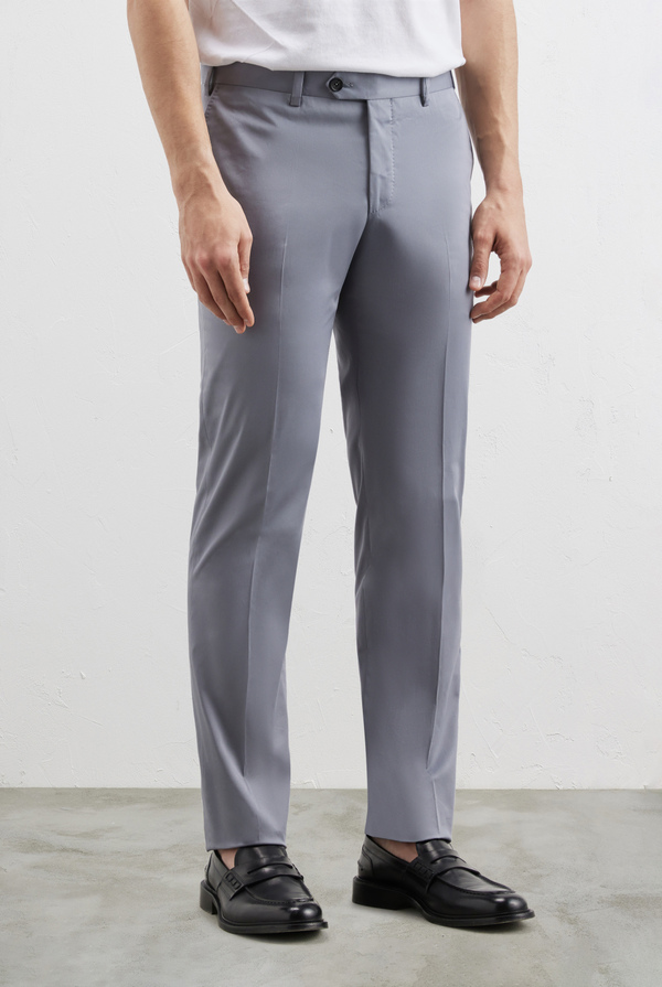 Trousers in stretch cotton - Pal Zileri shop online