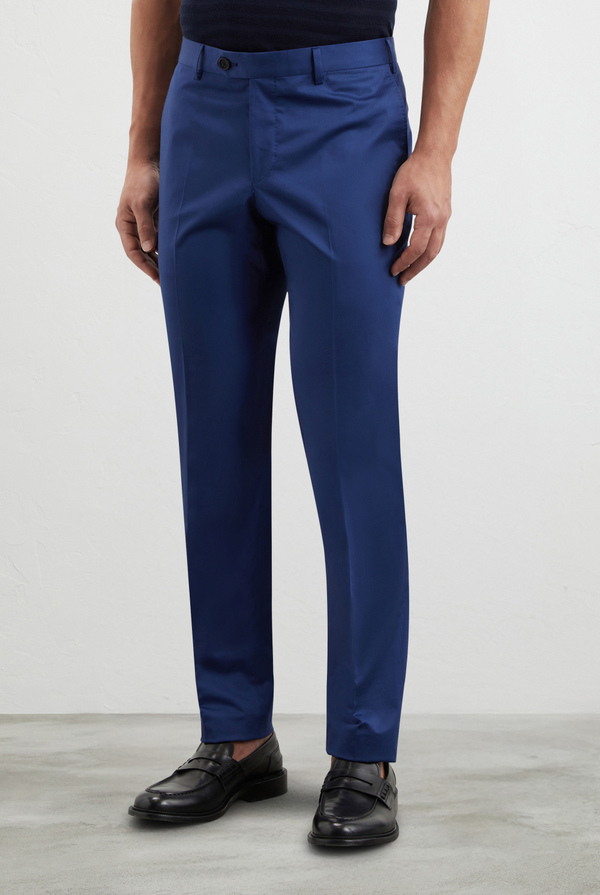 Trousers in stretch cotton - Pal Zileri shop online