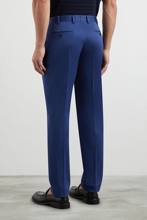 Trousers in stretch cotton - Pal Zileri shop online