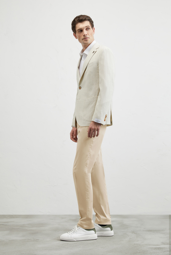 Trousers in stretch cotton - Pal Zileri shop online