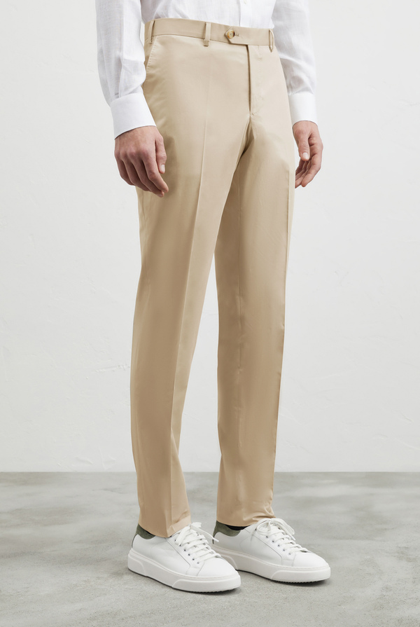 Trousers in stretch cotton - Pal Zileri shop online