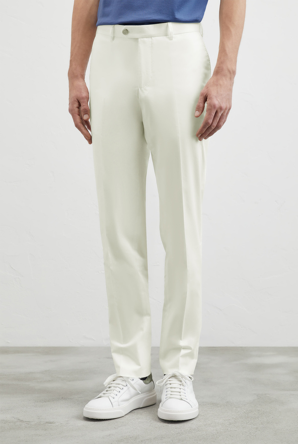 Trousers in stretch cotton - Pal Zileri shop online