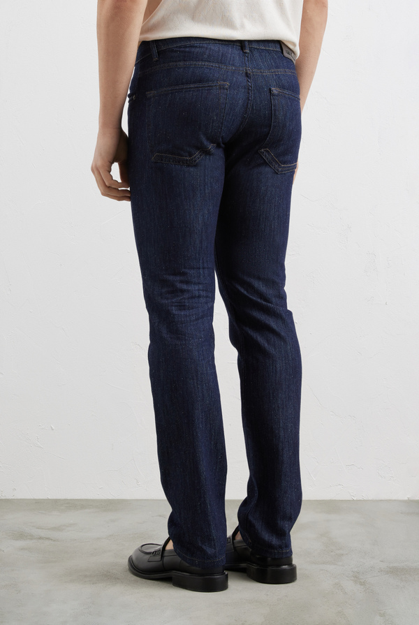 Denim rinse in cotton and silk - Pal Zileri shop online