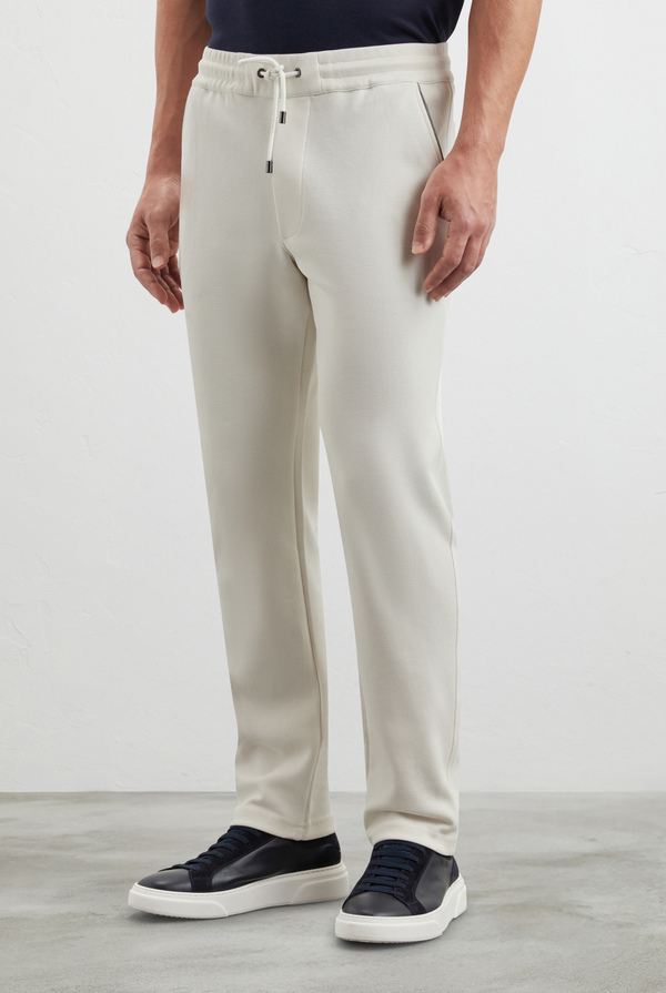 Double face piquet sweatpants - Pal Zileri shop online