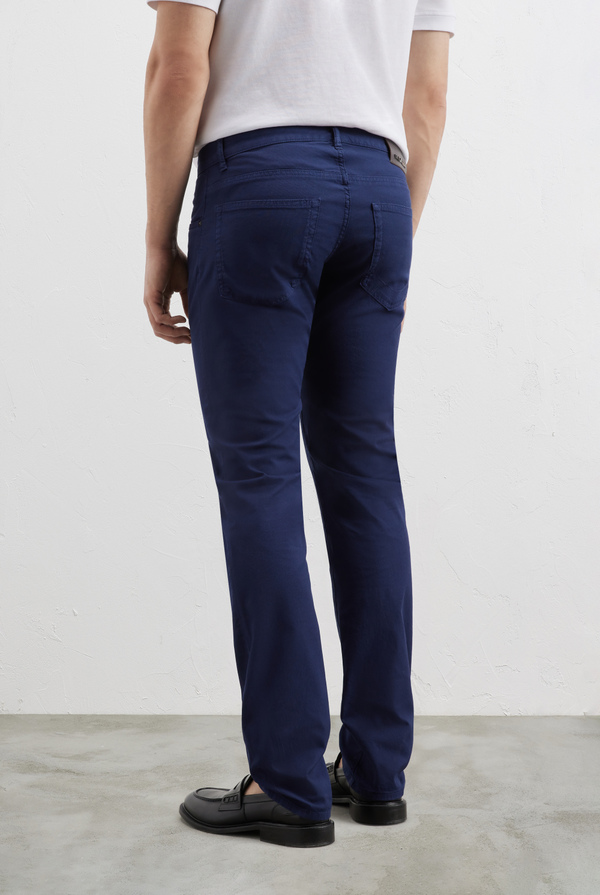 5 pocket trousers in stretch cotton - Pal Zileri shop online