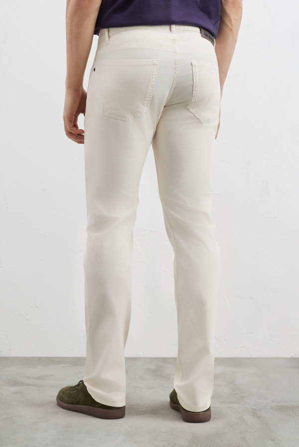 5 pocket trousers in stretch cotton - Pal Zileri shop online