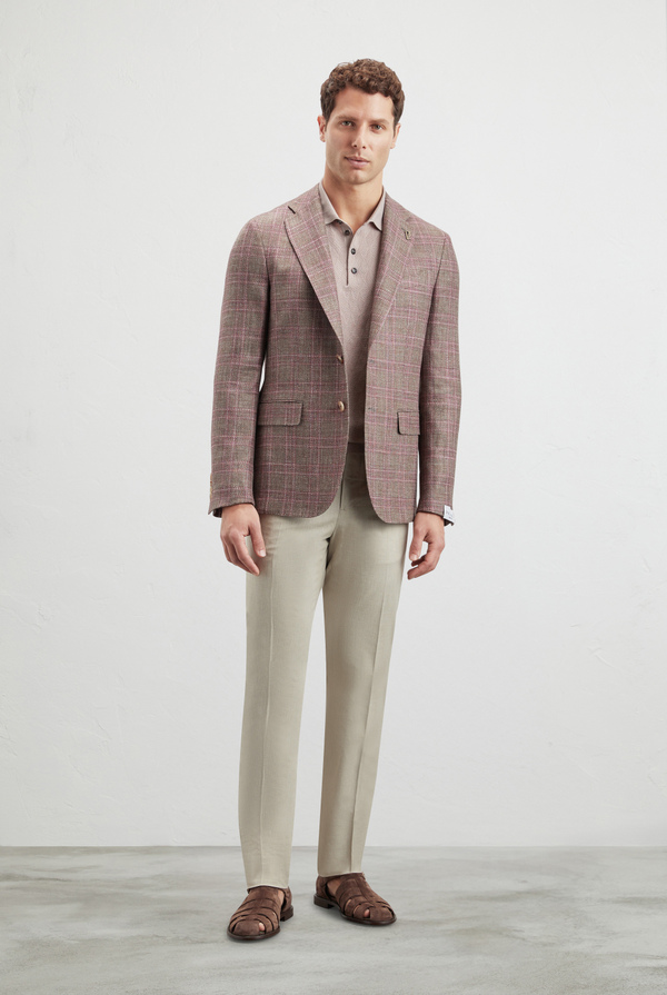 Brera jacket in wool silk and linen - Pal Zileri shop online
