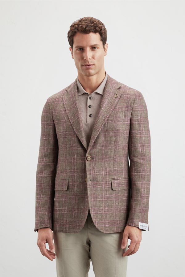 Brera jacket in wool silk and linen - Pal Zileri shop online