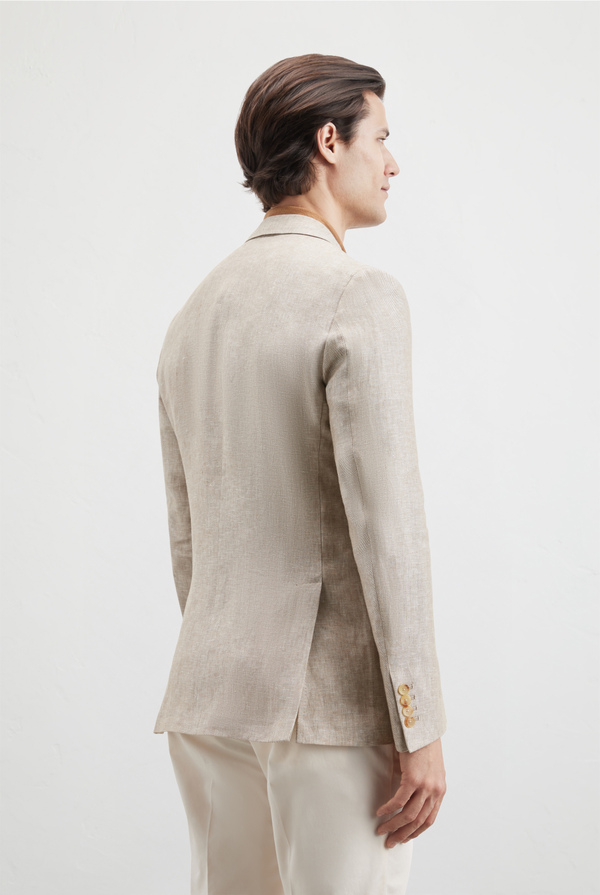 Brera jacket in moulinè linen - Pal Zileri shop online