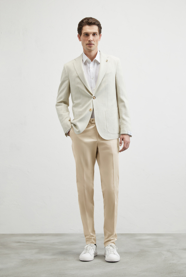 Brera jacket in seersucker - Pal Zileri shop online
