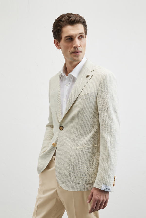 Brera jacket in seersucker - Pal Zileri shop online