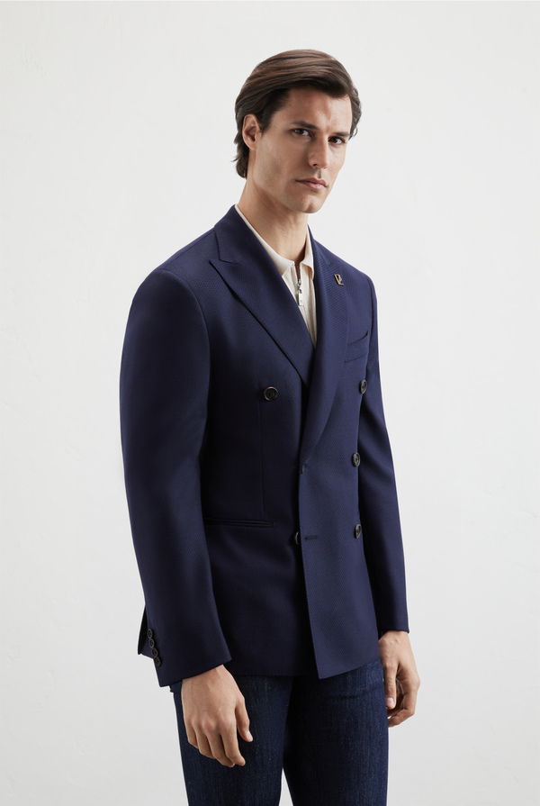 Double breasted Brera jacket in wool - Pal Zileri shop online