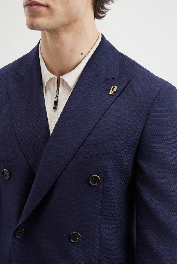Double breasted Brera jacket in wool - Pal Zileri shop online