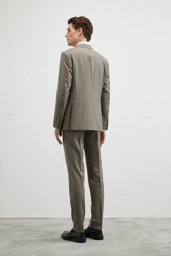 Vicenza suit in stretch wool with micro pattern - Pal Zileri shop online