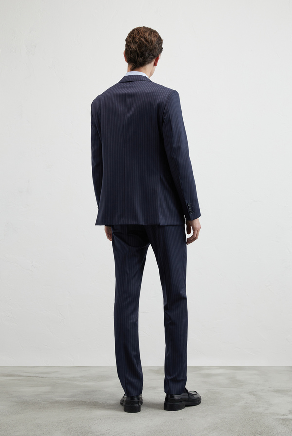 Vicenza pinstripe suit in 130's stretch wool - Pal Zileri shop online