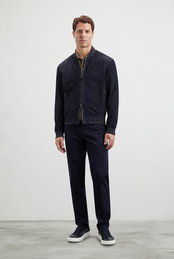 Ultra light suede bomber - Pal Zileri shop online