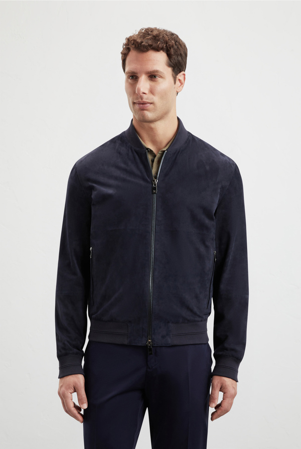 Ultra light suede bomber - Pal Zileri shop online