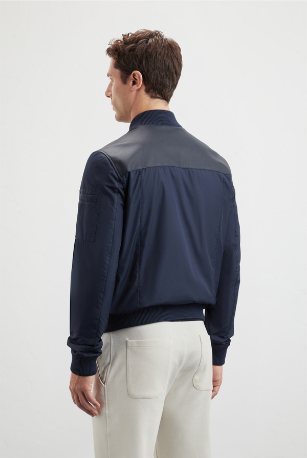 Bomber in pelle leggermente imbottito - Pal Zileri shop online