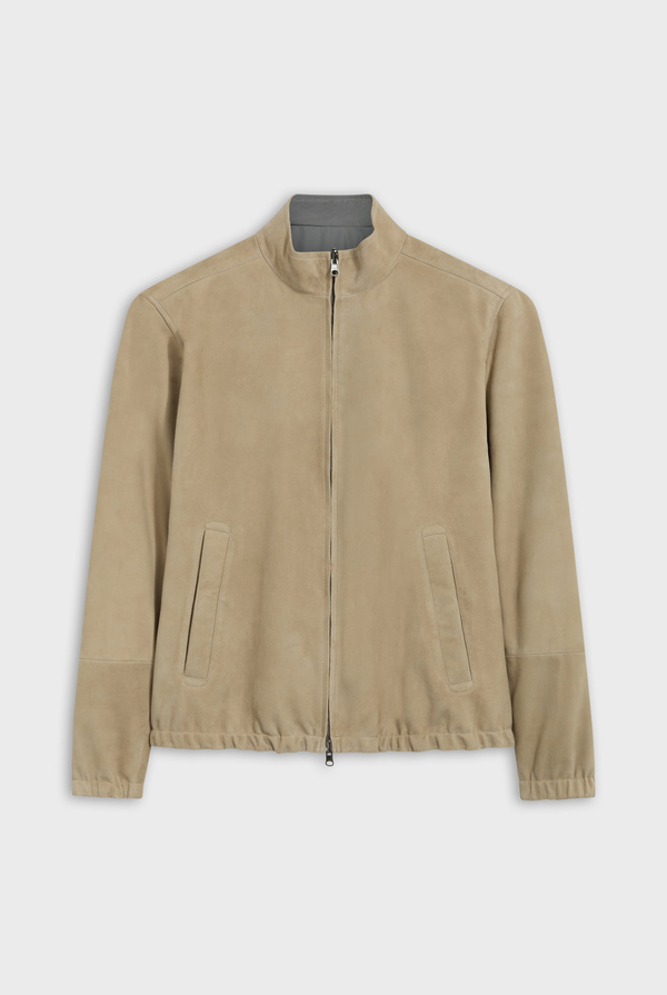 Reversible bomber in suede and technical fabric - Pal Zileri shop online