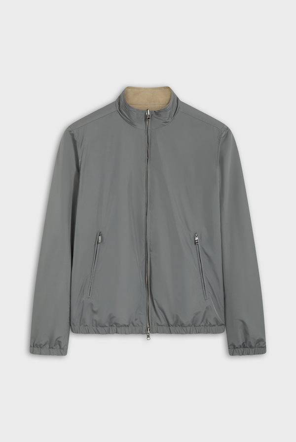 Reversible bomber in suede and technical fabric - Pal Zileri shop online