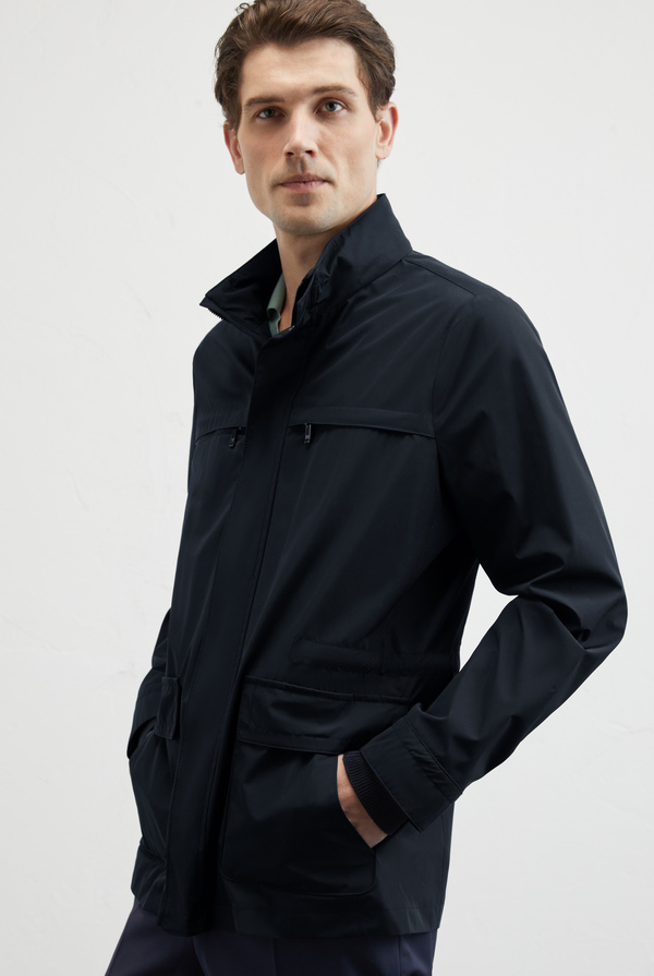 Field Jacket in technical fabric cotton effect - Pal Zileri shop online