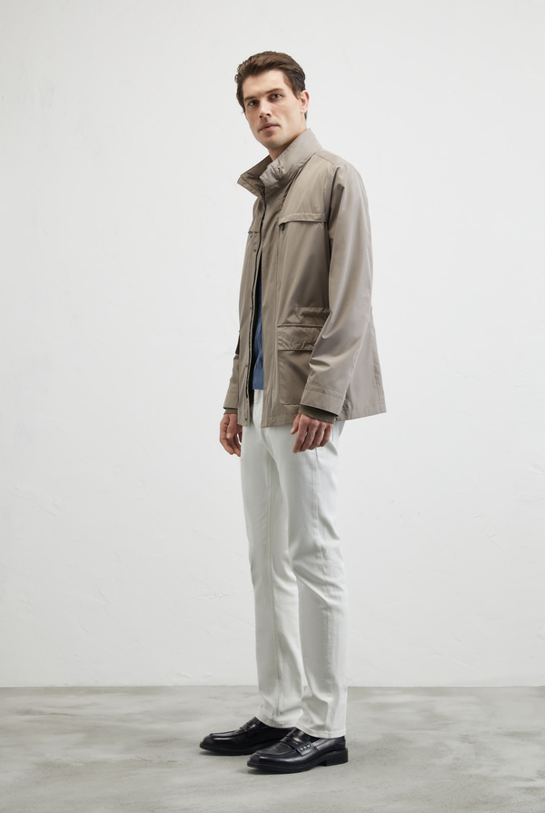 Field Jacket in technical fabric cotton effect - Pal Zileri shop online