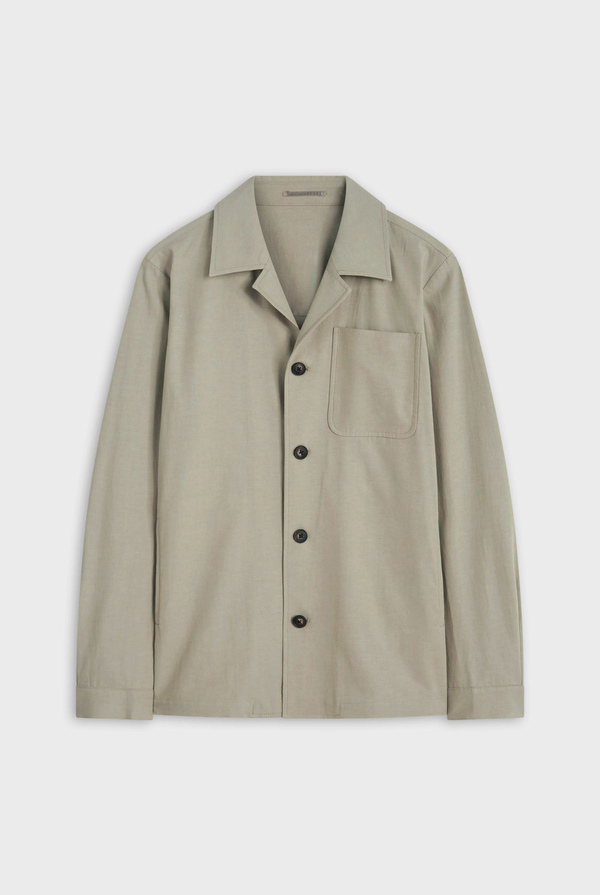 Shirt jacket in cotton and lyocell - Pal Zileri shop online