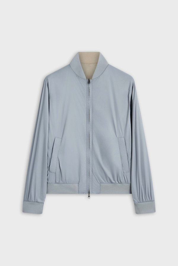 Reversible and bicolor bomber in nylon - Pal Zileri shop online