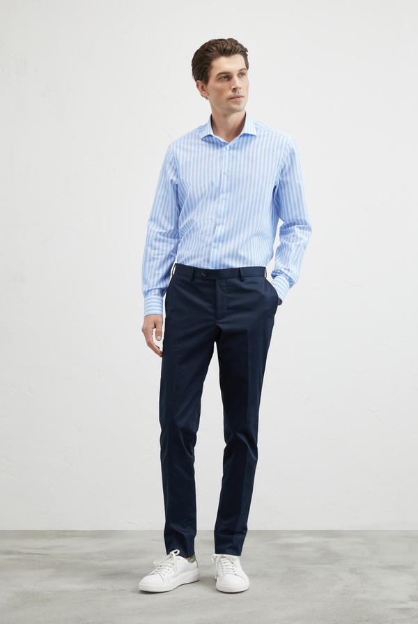 Shirt in cotton and linen - Pal Zileri shop online