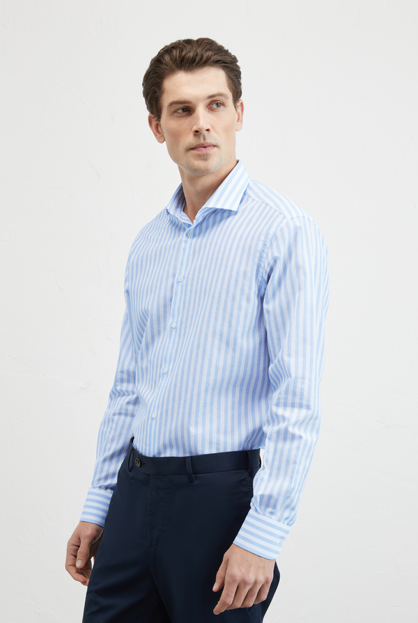 Shirt in cotton and linen - Pal Zileri shop online