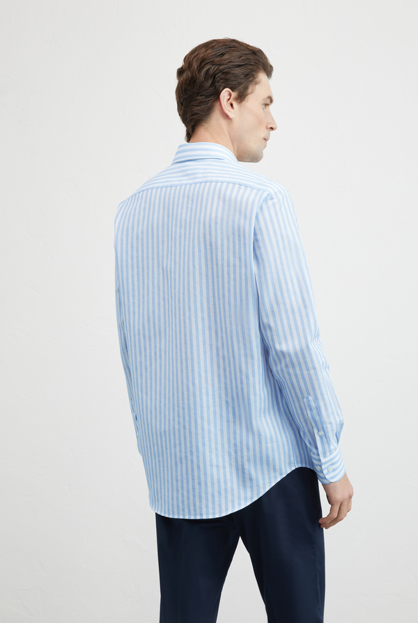 Shirt in cotton and linen - Pal Zileri shop online