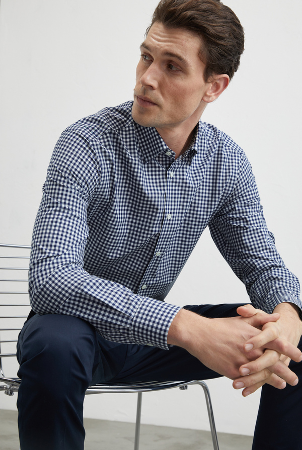 Pure cotton shirt Pisa collar - Pal Zileri shop online